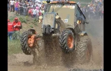 Rosyjski potwór Offroad Wyścig Tractor - show utwór Bison 2013