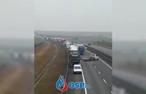 Policja prowadzi postępowanie ws. kierowców jadących autostradą A4 pod prąd.