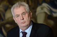 Prezydent Czech poparł petycję antyimigracyjną
