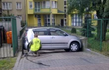 Mistrz parkowania w Warszawie :)