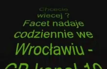 Idiota podsłuchany na CB Wrocław