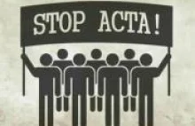 Pikieta i zbieranie podpisow Anty ACTA w Katowicach 2012-02-11