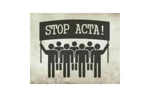 Pikieta i zbieranie podpisow Anty ACTA w Katowicach 2012-02-11