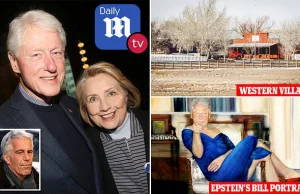Bill i Hillary Clinton często gościli na pedofilskim rancho Jeffreya Epsteina