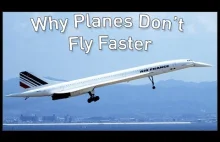 Dlaczego samoloty nie latają szybciej?