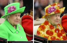 Co się dzieje, gdy królowa ubierze się w green screen..