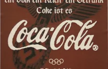 Reklama Coca - Cola z Igrzysk Olimpijskich w Berlinie 1936