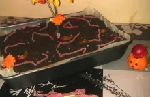 GzW - Halloweenowe ciasto aero z biszkoptem...