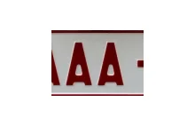 Na belgijskich tablicach wyróżnik ALA zostanie pominięty -kojarzy się z Allachem