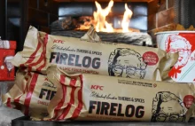 KFC wprowadza do sprzedaży wkłady do kominka o zapachu smażonego kurczaka