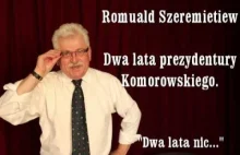 Szeremietiew o dwóch latach prezydentury Komorowskiego: "Dwa lata nic..."