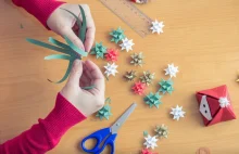 DIY + VIDEO(s) Ozdoby choinkowe z papieru - co można robić razem z dziećmi?