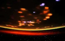 Rój Lirydów uderzający w Ziemię widoczny z ISS