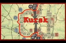 dynamiczna mapa bitwy pod Kurskiem
