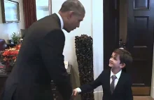 Obama zaprosił Alexa, który chciał adoptować chłopca z Syrii