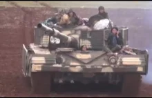 Kurdyjki jadą po ISIS w T-72