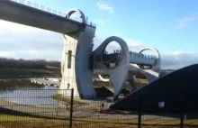 Mój dzisiejszy film ze spaceru na Falkirk Wheel