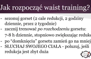 my black lace: Podstawy Waist Trainingu, czyli trenowanie talii gorsetem