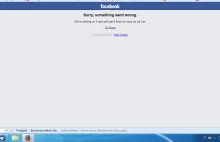 FB znowu nie działa