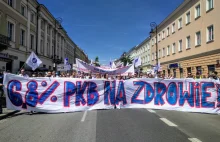 W Warszawie ruszyła manifestacja lekarzy