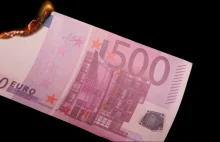 EBC zakończy produkcję banknotów 500€
