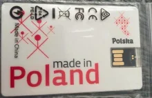 Pendrive promujący produkty "Made in Poland", który jest "Made in China"
