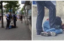 Stop brutalności policji. Świat obiegło zdjęcie gdzie niemiecki biały ...