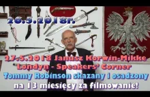 Janusz Korwin-Mikke o aresztowaniu Tommy'ego Robinsona