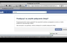 Słaby HTTPS na Facebooku