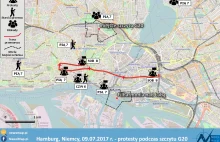 Hamburg: wysoki bilans rannych wśród policjantów podczas szczytu G20