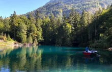 Blausee w Szwajcarii - zwiedzamy malownicze jeziorko