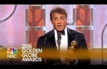Sylvester Stallone zdobył Golden Globe w kategorii najlepszy aktor drugoplanowy!