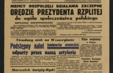 Gazety, wrzesień 1939