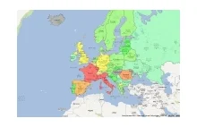 Interaktywna mapa biustów całego świata!Szukać pod nazwą Awerage Breast Cup Size