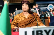 Kaddafi wspierał Sarkozy'ego