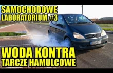 Kałuża i jej wpływ na tarcze hamulcowe. Samochodowe laboratorium.