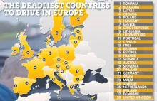 Polskie drogi na 5. miejscu wśród najniebezpieczniejszych w Europie - KE