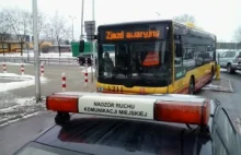 Niebezpieczna jazda kierowcy autobusu