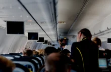 Pasażer zszokował stewardessę