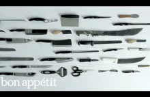 Kuchenne popisy, czyli demonstracja 25 różnych noży w akcji