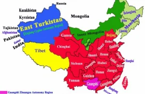 Prawdziwa mapa Chin, Tanie podróże, Wycieczki - Wyprawy do Azji l