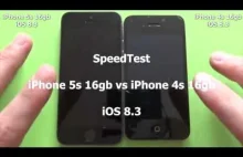 porównanie szybkości telefonu iPhone 5s kontra iPhone 4s