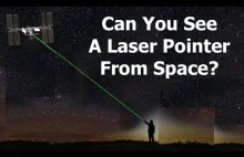 Czy możesz zobaczyć wskaźnik laserowy będąc na stacji kosmicznej? [ENG]