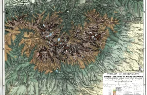 Mini lodowce w Tatrach - jeszcze w 1865 r.? MAPA