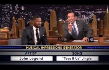 Jamie Foxx w programie Jimmiego Fallona naśladuje głosy gwiazd muzyki
