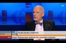 Janusz Korwin-Mikke w Wydarzeniach (24.03.2016 Polsat News)