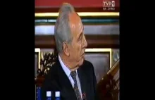 Szymon Peres na UJ o konieczności ograniczenia nauki historii