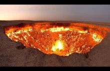 Wrota piekieł - krater Derveze w Turkmenistanie