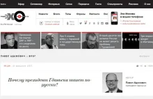 Prezydent Paweł Adamowicz podbija Moskwę. Blogiem