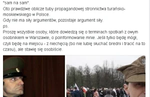 Pan Olszański vel Jabłonowski "w rozmowie" z panem Żebrowskim